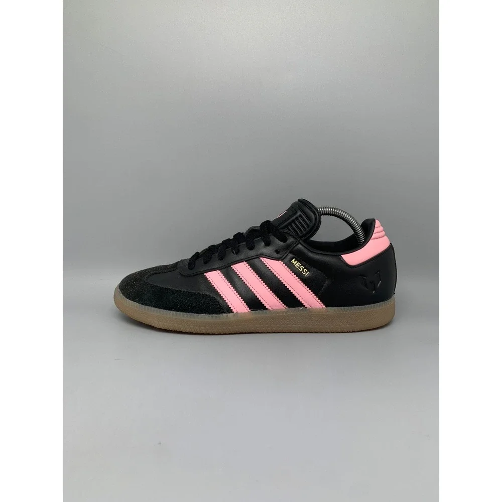 Adidas Samba Messi Inter Miami Black Pink Soccer‎ Shoes IH8158 Men's Sz 9
